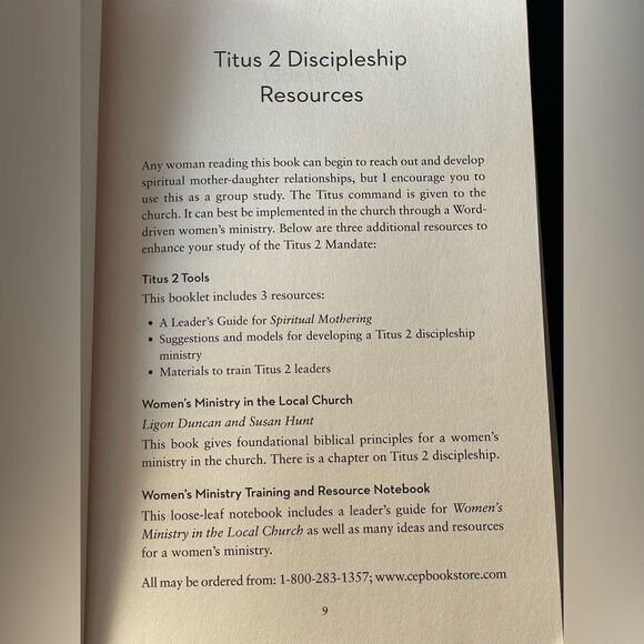 Spiritual Mothering The Titus 2 Model for Women Mentoring Women Susan Hunt - Picture 12 of 16